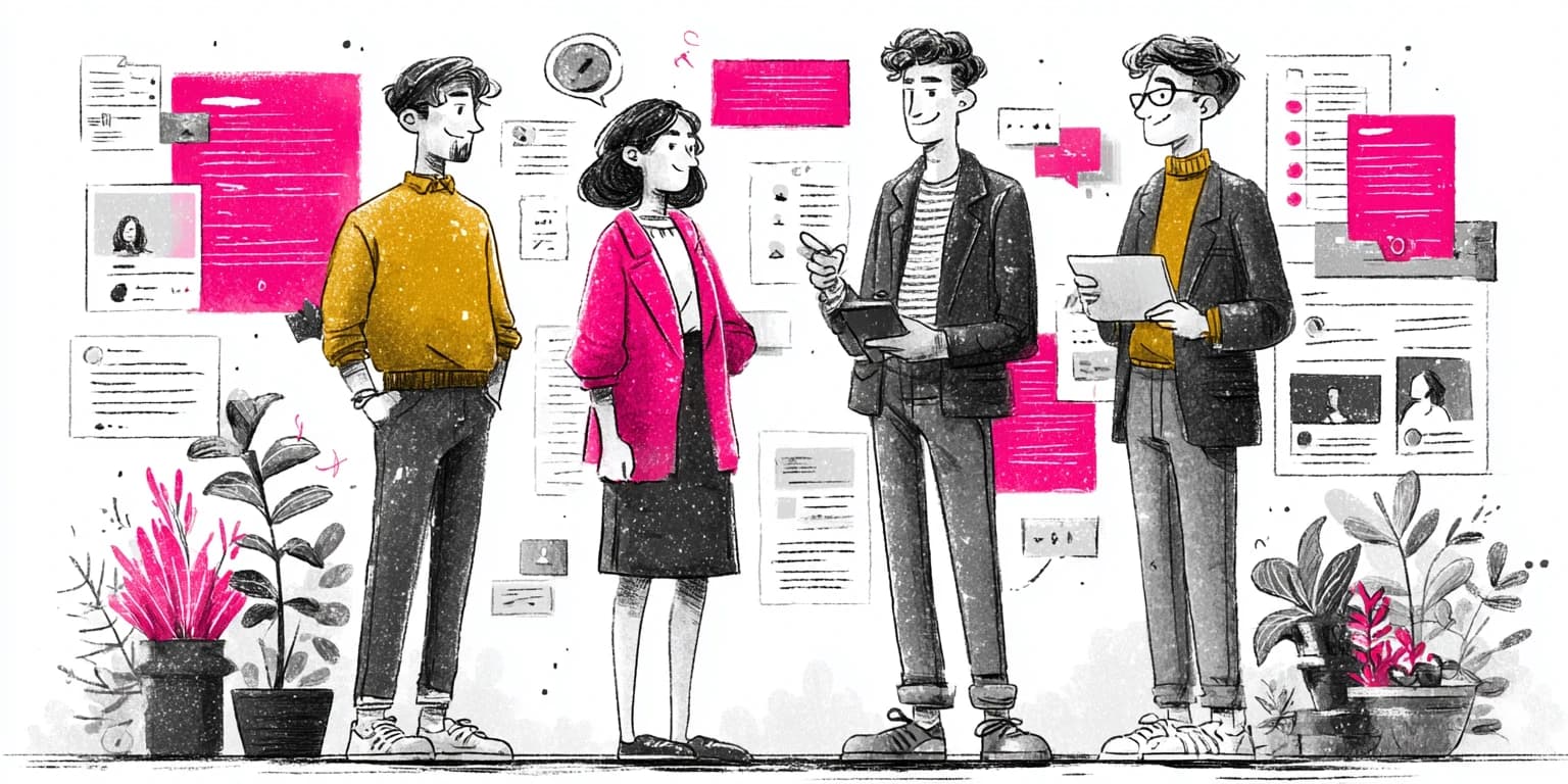Event Lead Management Illustration